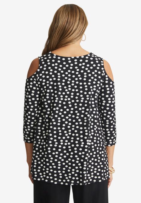 Cold Shoulder Tunic, , on-hover image number null