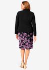 Single Breasted Jacket Dress, , on-hover image number null
