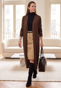Fine Gauge Duster Cardigan