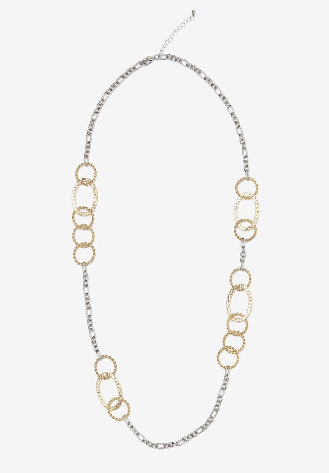 Circle Link Necklace, MULTI, hi-res image number 0