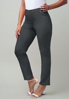 True Fit Stretch Denim Straight Leg Jean