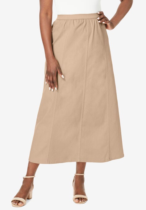 Jegging Skirt, NEW KHAKI, hi-res image number null