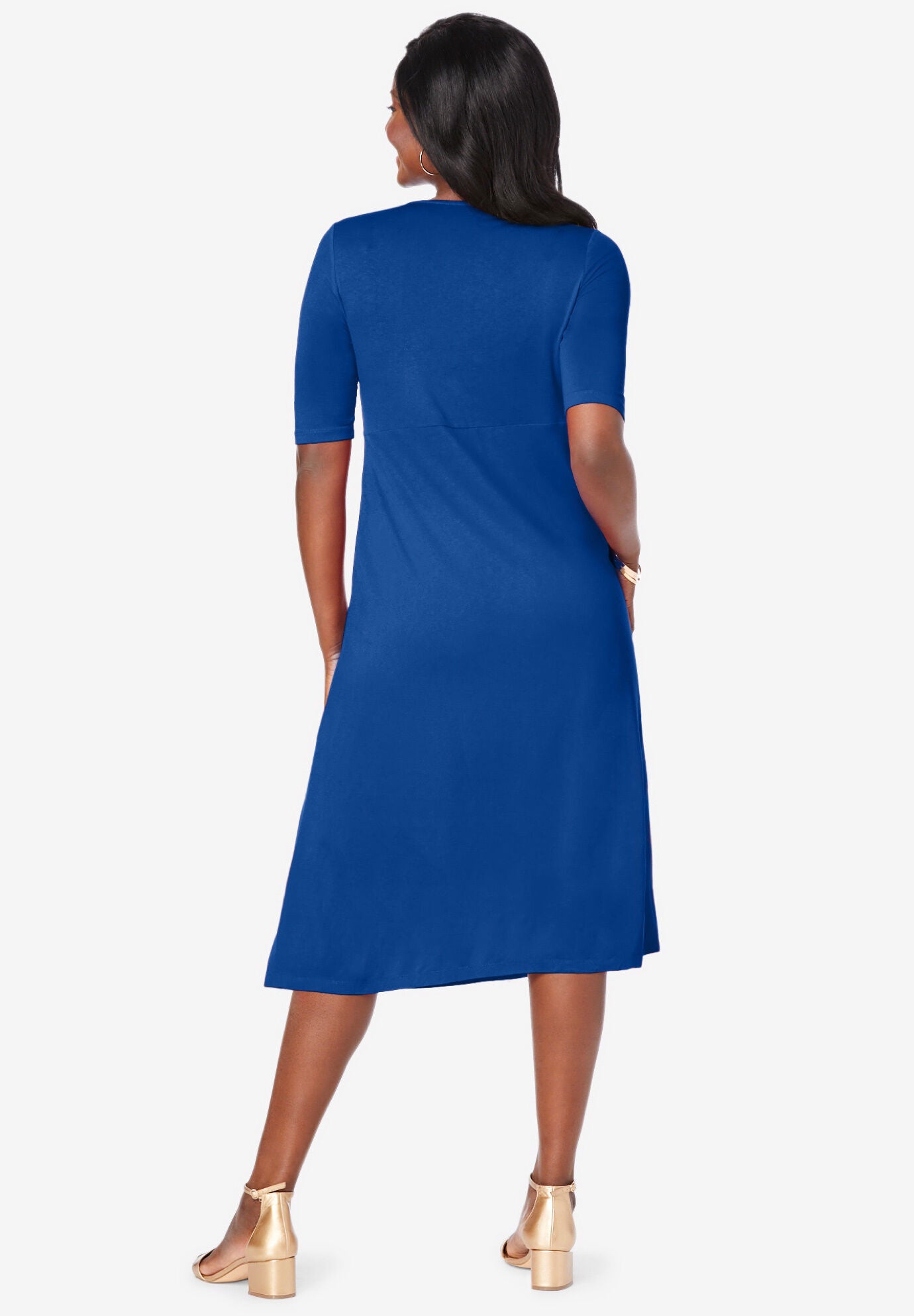 Pleated tunic deals dress