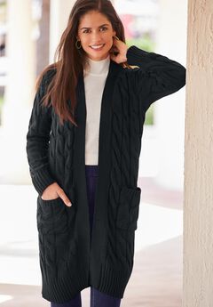 Plus Size Cardigans With Pockets
