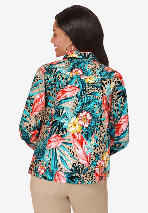Classic Cotton Denim Jacket, , on-hover image number null