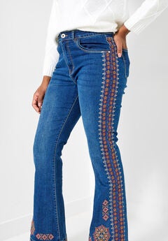 Affordable Plus Size Flared Jeans