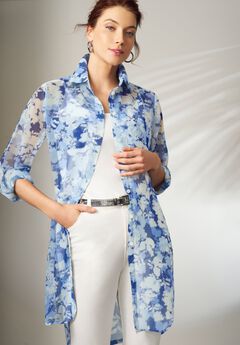 Sheer Georgette Mega Tunic