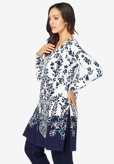 Side-Slit Tunic, , alternate image number null