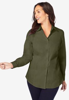 Stretch Poplin Shirt