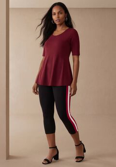Plus Size Pull On Leggings