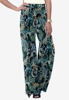 Everyday Stretch Knit Wide Leg Pant