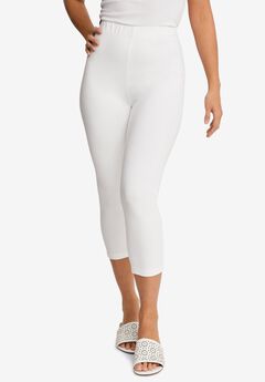 Everyday Stretch Cotton Capri Legging