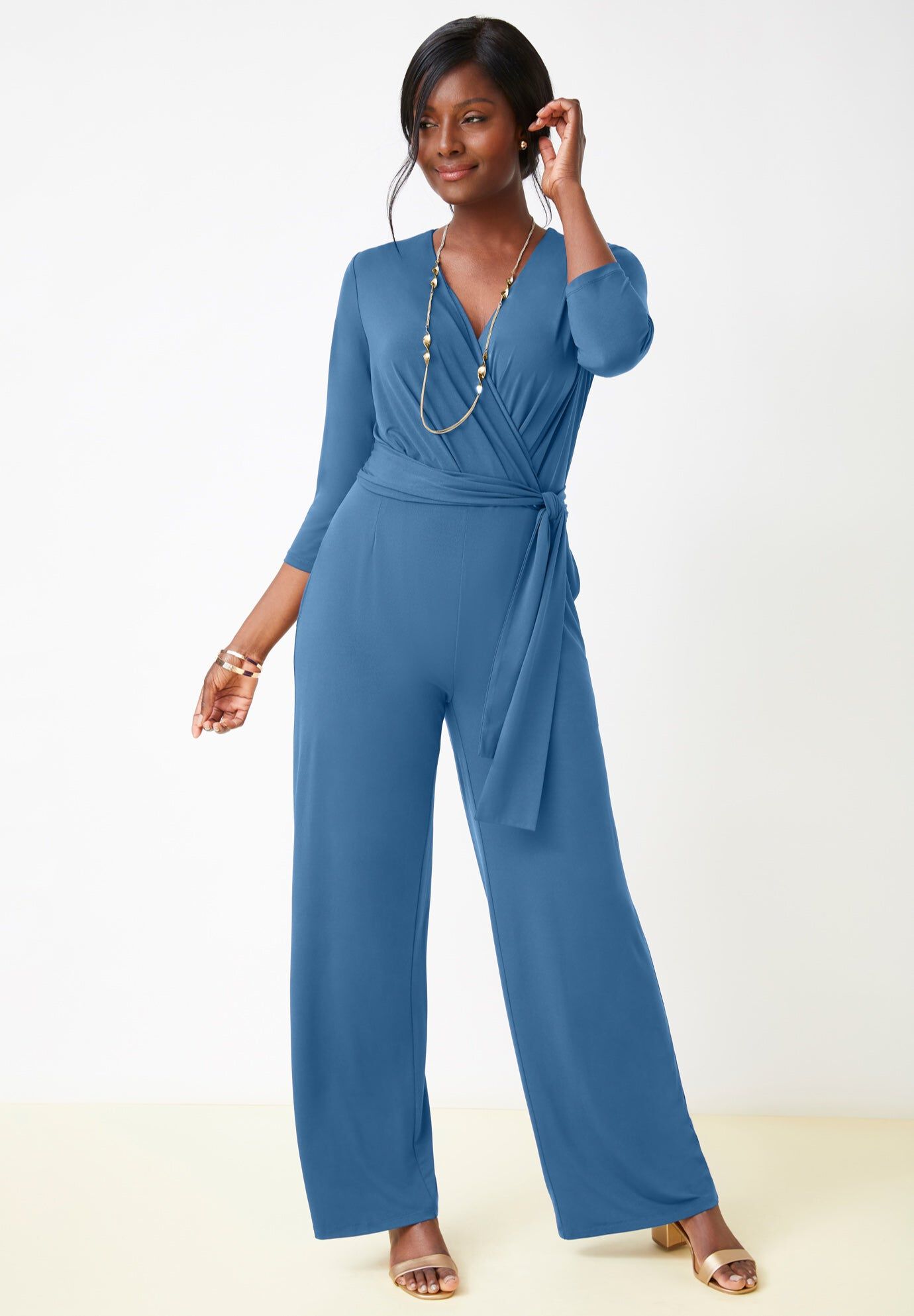 Del Cabo Wide Leg Jumpsuit
