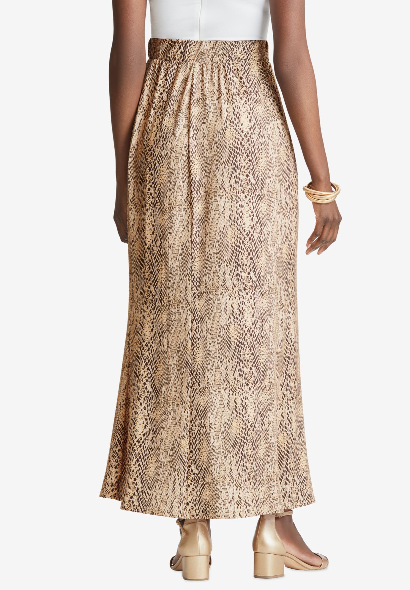 Travel knit maxi skirt Clearance