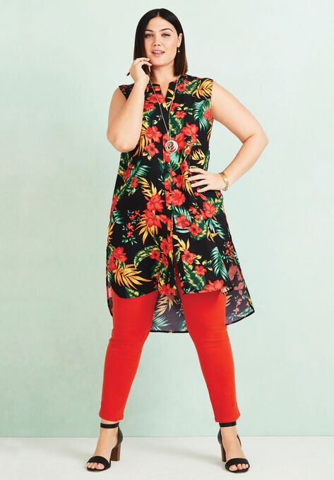 Sleeveless Mega Tunic, , alternate image number null