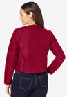 Collarless Leather Jacket, , on-hover image number null