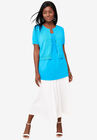 Soft Ease Midi Skirt, , alternate image number 3