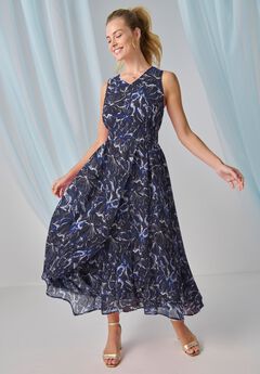 Georgette Flyaway Maxi Dress