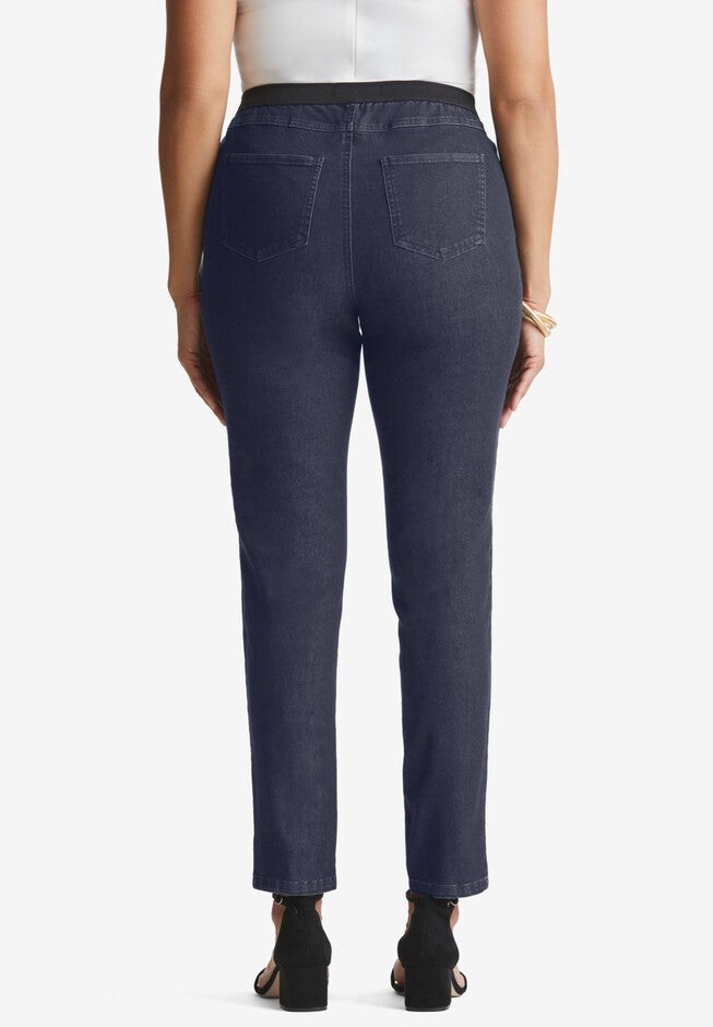 Ankle Slit Jegging, , on-hover image number null