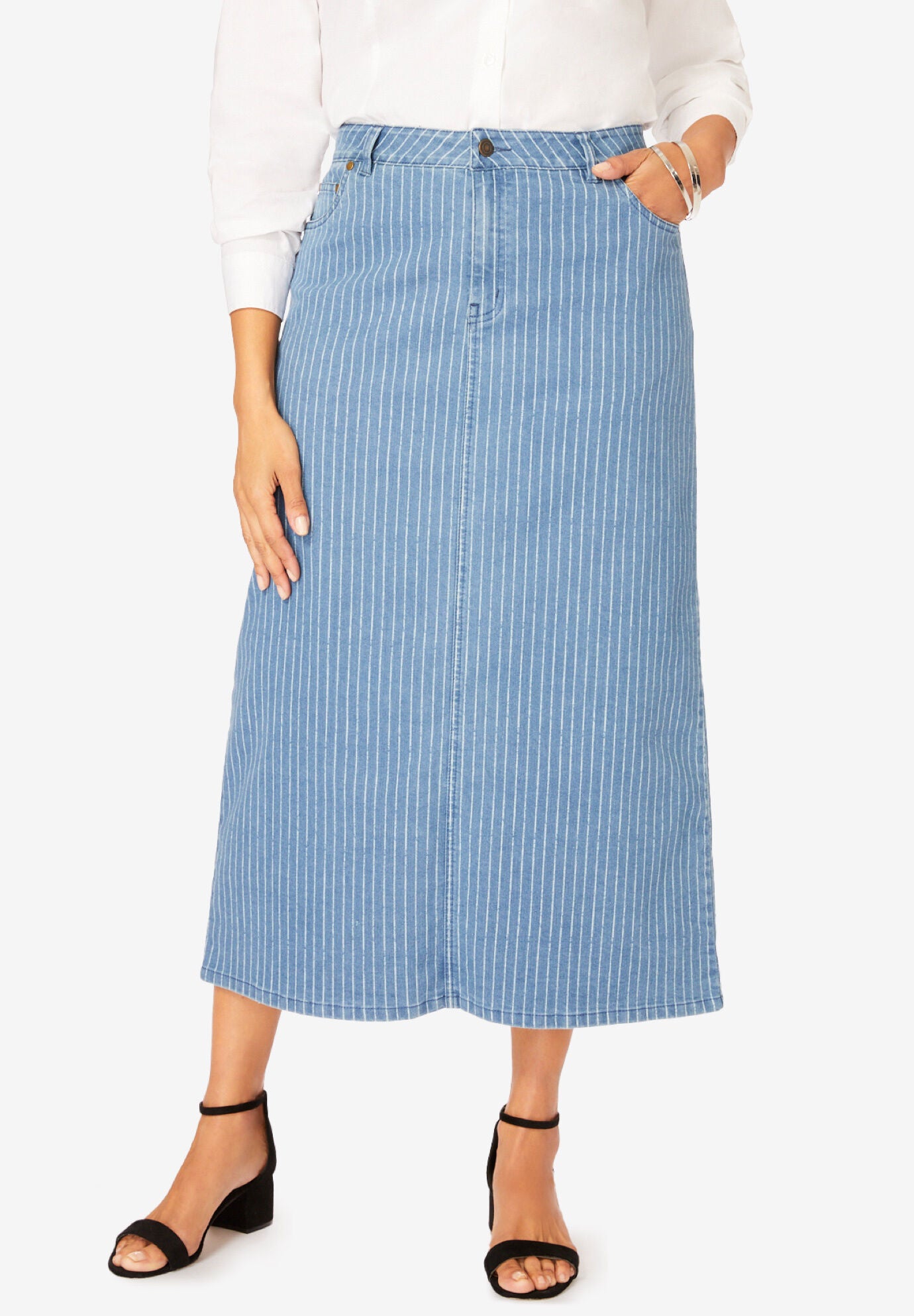 Catherines cheap denim skirts