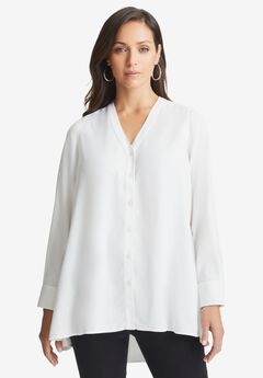 Georgette High Low Tunic
