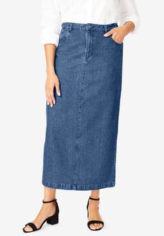 Womens Plus Size Long Skirts