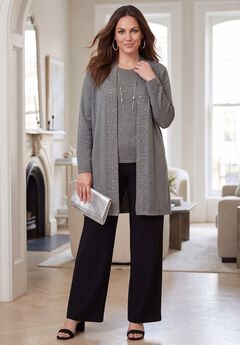 Fine Gauge Cardigan Topper