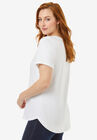 V-Neck Tee, , alternate image number null