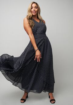 Spring Plus Size Maxi Dresses