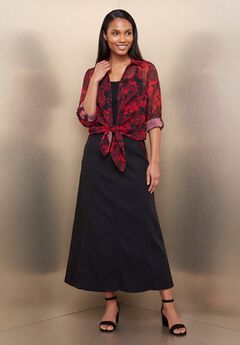 Plus Size Jersey Skirts