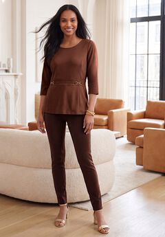 Ponte Belted Top
