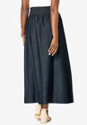 Chambray Maxi Skirt, , on-hover image number 1