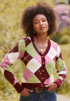 Argyle Cardigan
