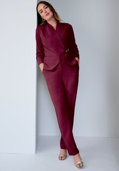 Wrap Jacket Pantsuit