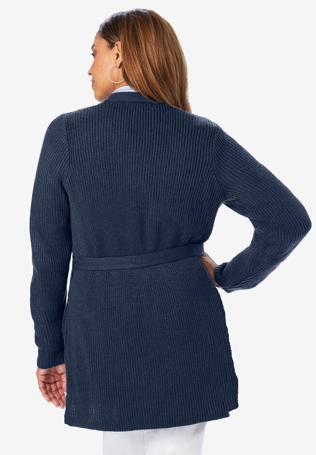 Cable Tie Cardigan, , on-hover image number 1