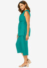 Linen Blend Capri Set, , alternate image number null