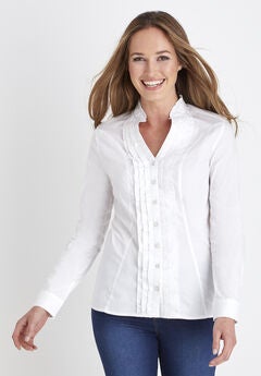 Plus Size Button Down Shirts for Women