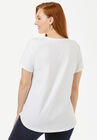 V-Neck Tee, , on-hover image number null