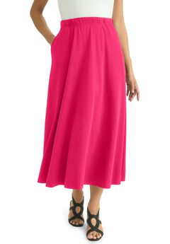 Soft Ease Midi Skirt