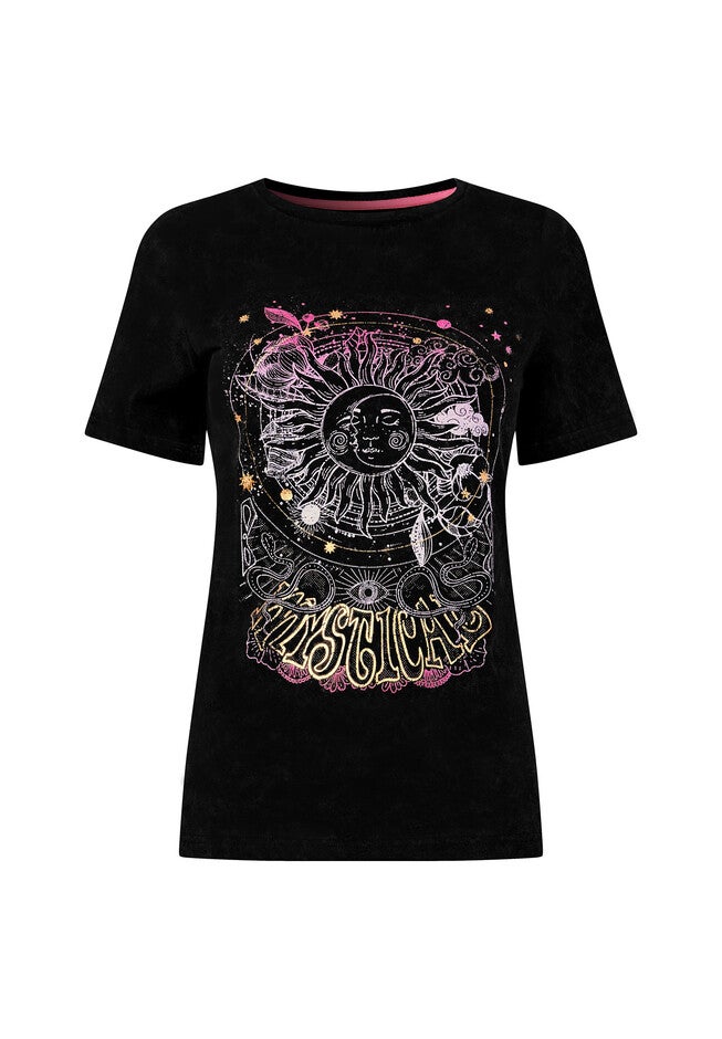 Stretch Cotton Graphic Tee, MYSTICAL WONDER, on-hover image number null