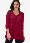 Flyaway Tunic, RICH BURGUNDY, hi-res image number null