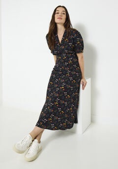 Vintage Midi Dress