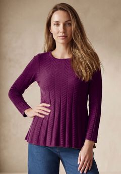 Plus Size Peplum Sweaters