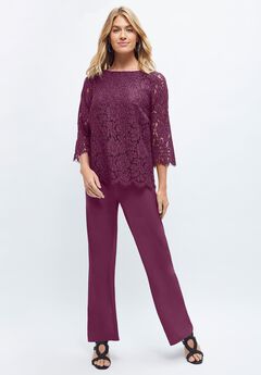 Popover Lace Jumpsuit