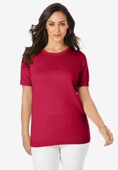 Plus Size Red Shirts