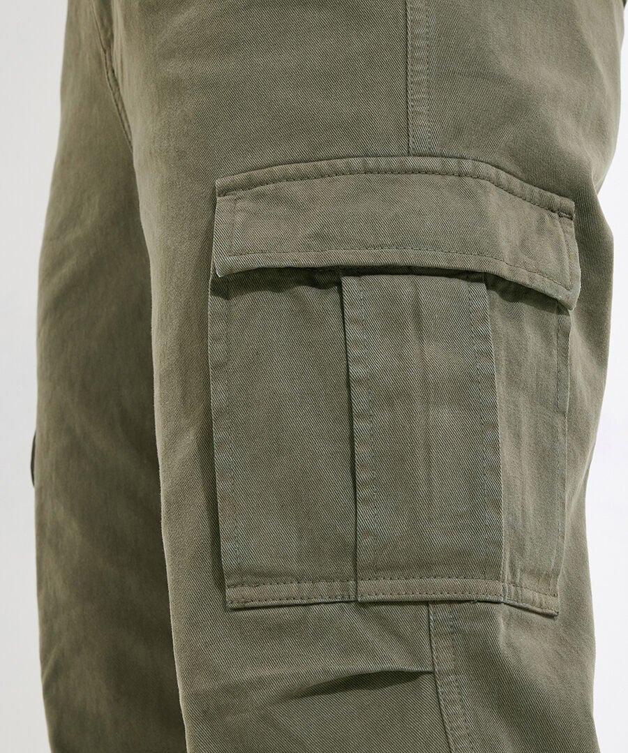 Classic Cargo Pants, DARK OLIVE GREEN, on-hover image number 1