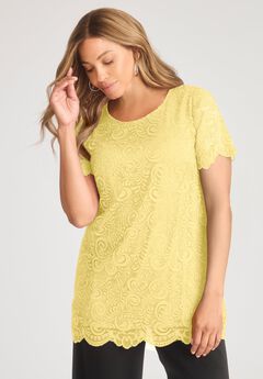 Stretch Lace Tunic