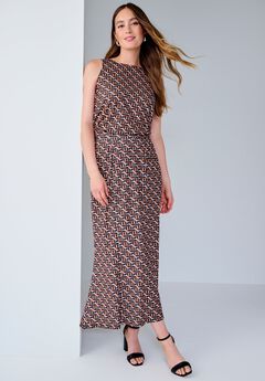 Stretch Knit Maxi Skirt