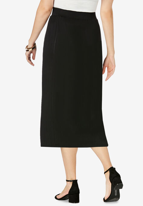 Knit Midi Skirt, , on-hover image number null