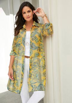 Sheer Georgette Mega Tunic